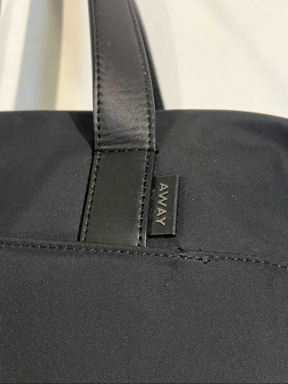 Away everywhere duffle black bag